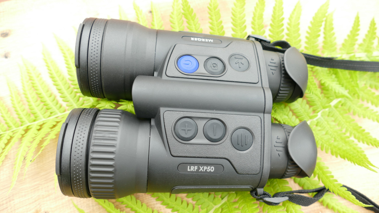Pulsar Merger LRF XP50 binokulare Wärmebildkamera Jagd mit Laserentfernungsmesser